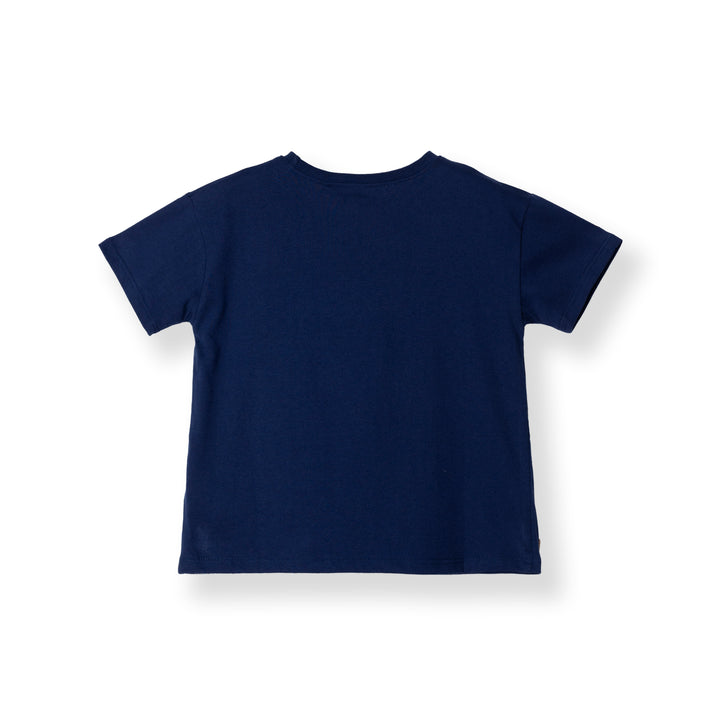 Gradient Heart Navy Short Sleeve Tee