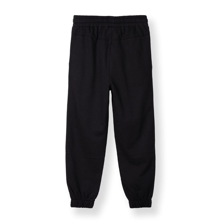 Poney Boys Black Casual French Terry Jogger