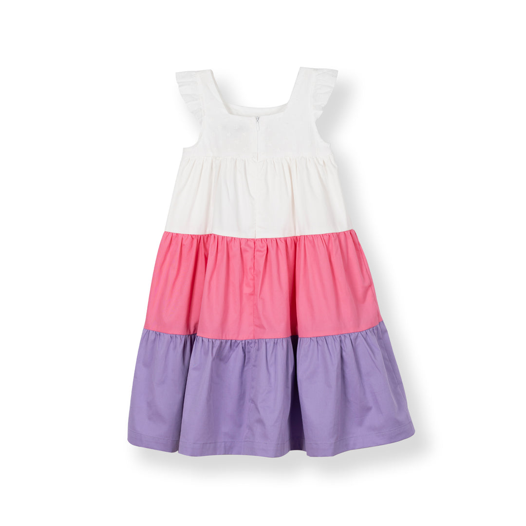 Poney Girls White Paddle Pop Sleeveless Dress