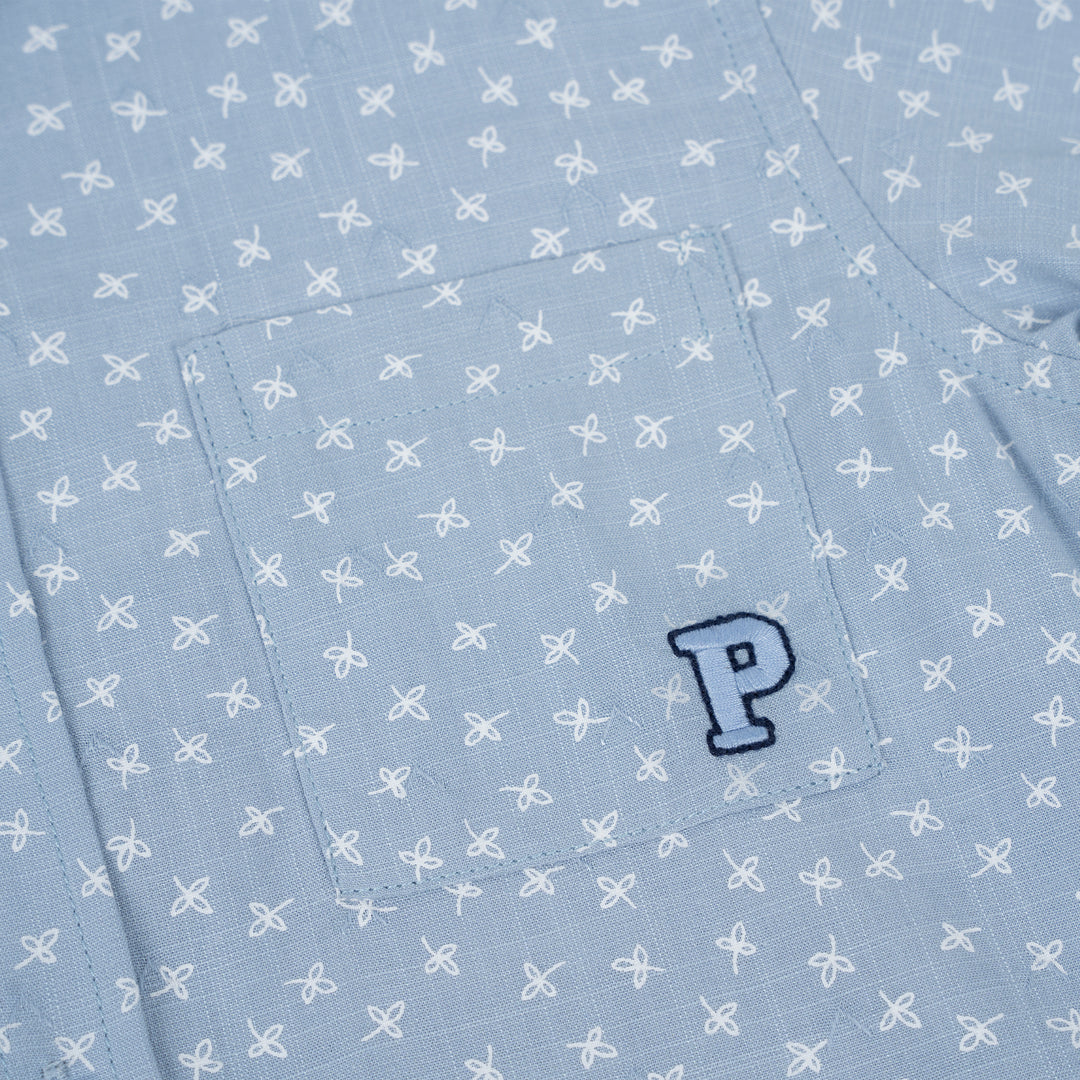 Poney Blue Blizzard Short Sleeve Shirt