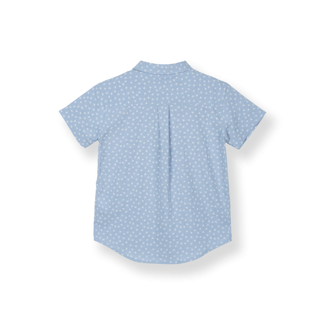 Poney Blue Blizzard Short Sleeve Shirt