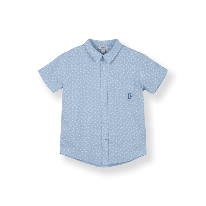 Poney Blue Blizzard Short Sleeve Shirt