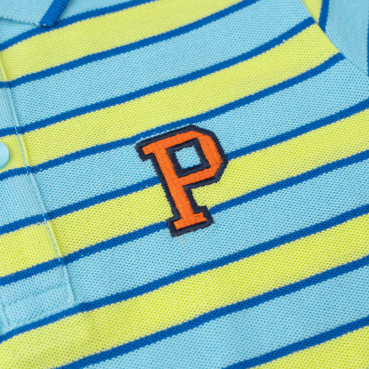 Cool Surf Stripe Short Sleeve Polo