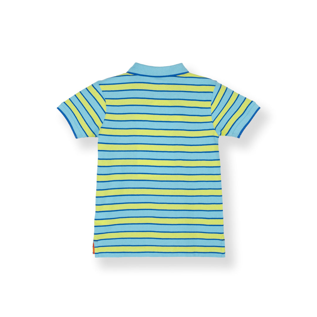 Cool Surf Stripe Short Sleeve Polo