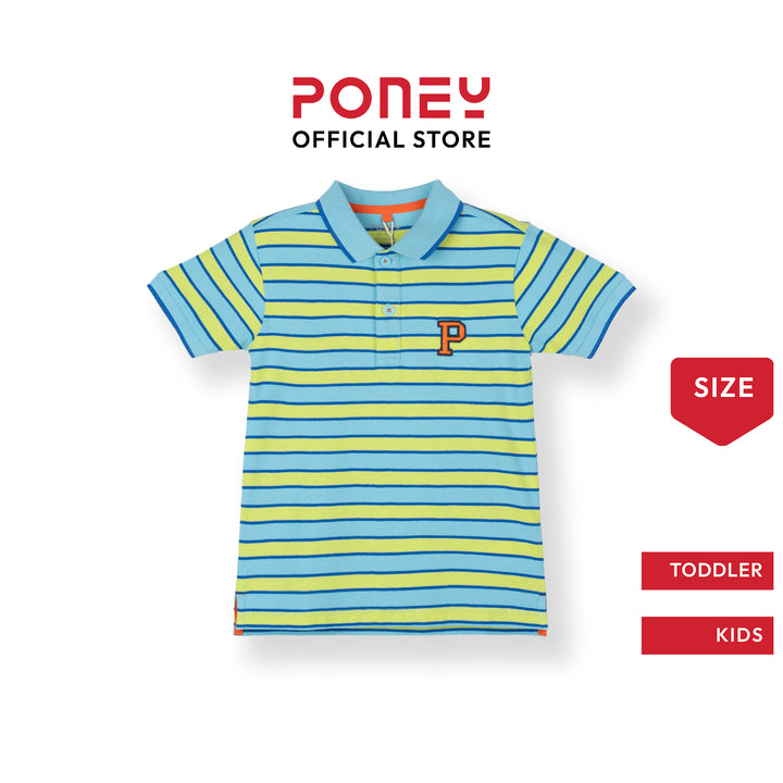Cool Surf Stripe Short Sleeve Polo