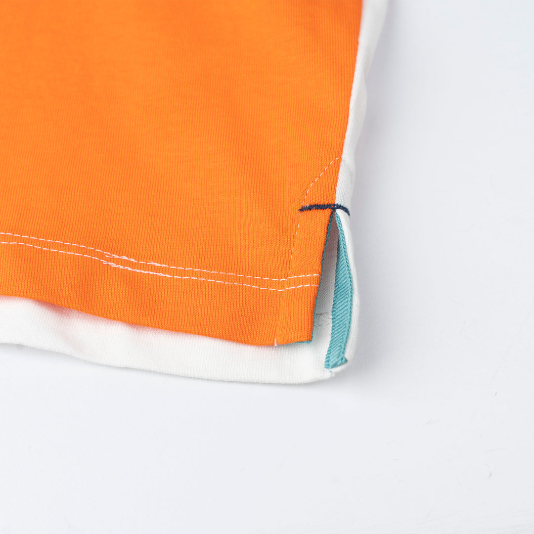 Sunset Surf Short Sleeve Polo