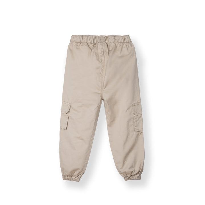 Lt Khaki Poney Cargo Long Pants 80056