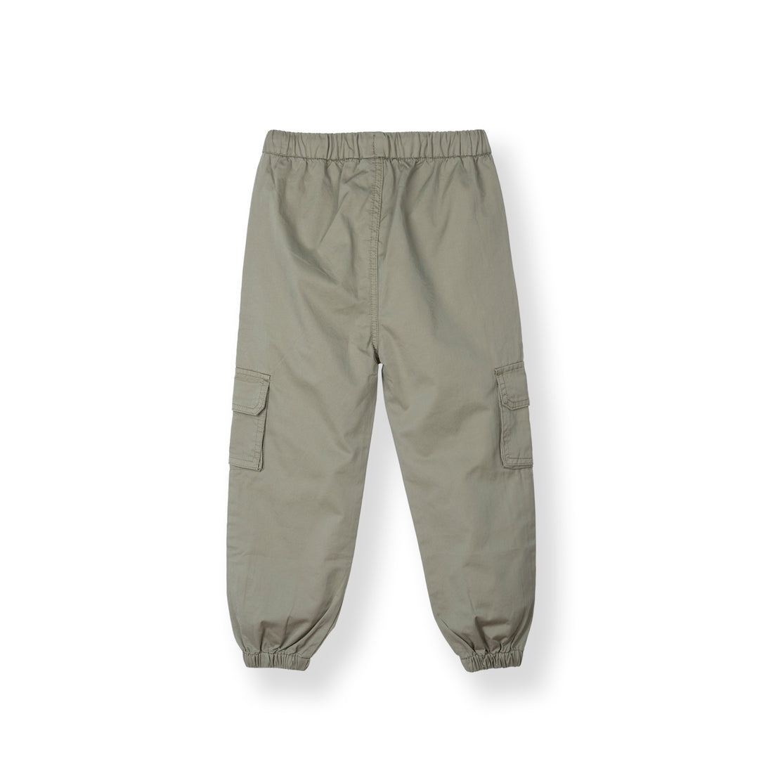 Army Green Poney Cargo Long Pants 80057