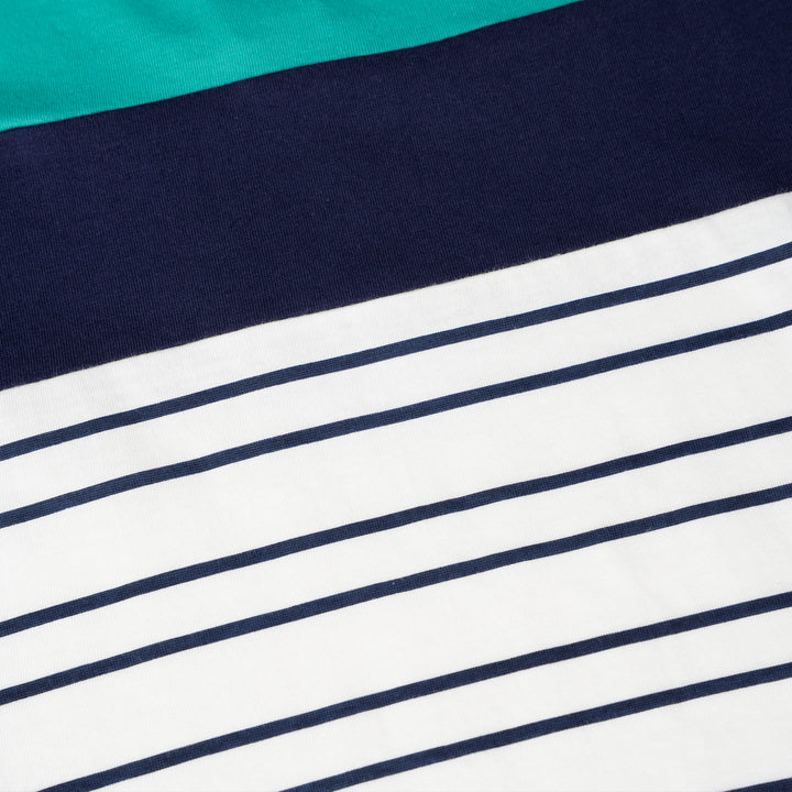 Poney Boys Green Stripes in Style Short Sleeve Tee 2250038