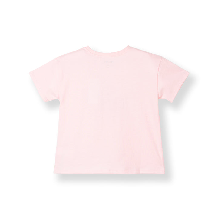 Poney Girls Pink Perfection Poney Logo Short Sleeve Tee