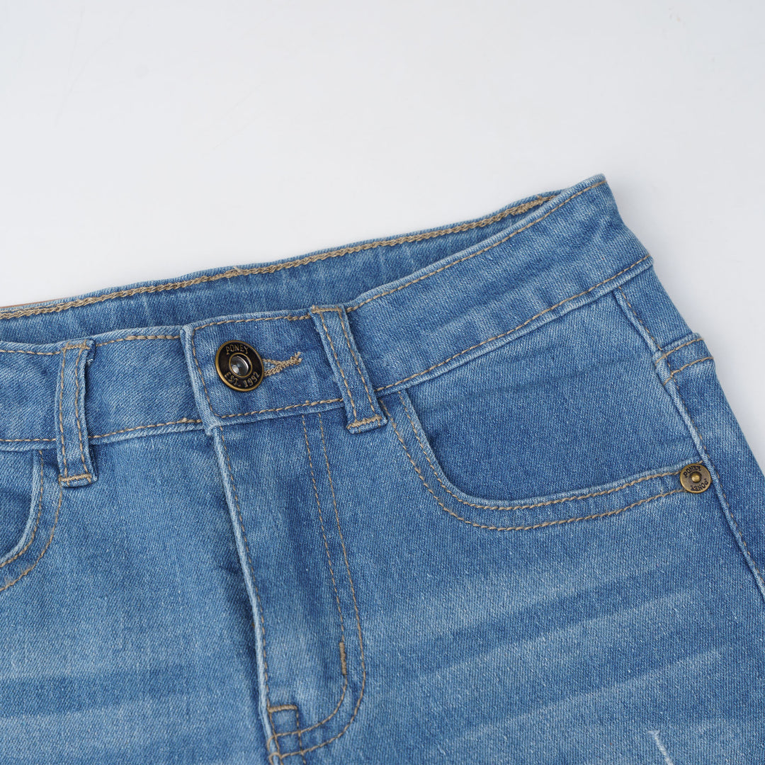 Poney Light Blue Regular Fit Jeans