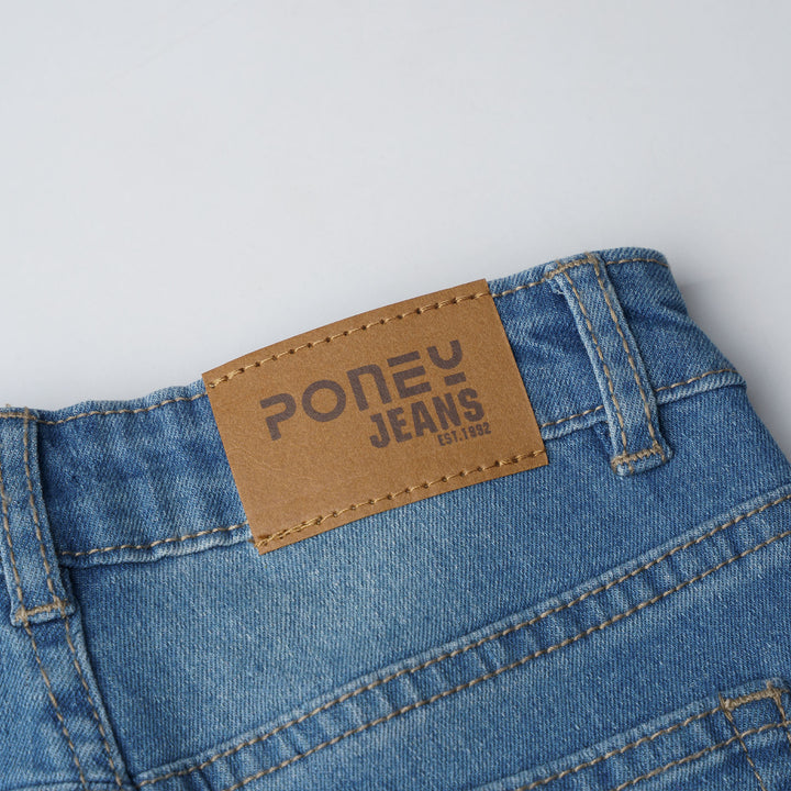 Poney Light Blue Regular Fit Jeans