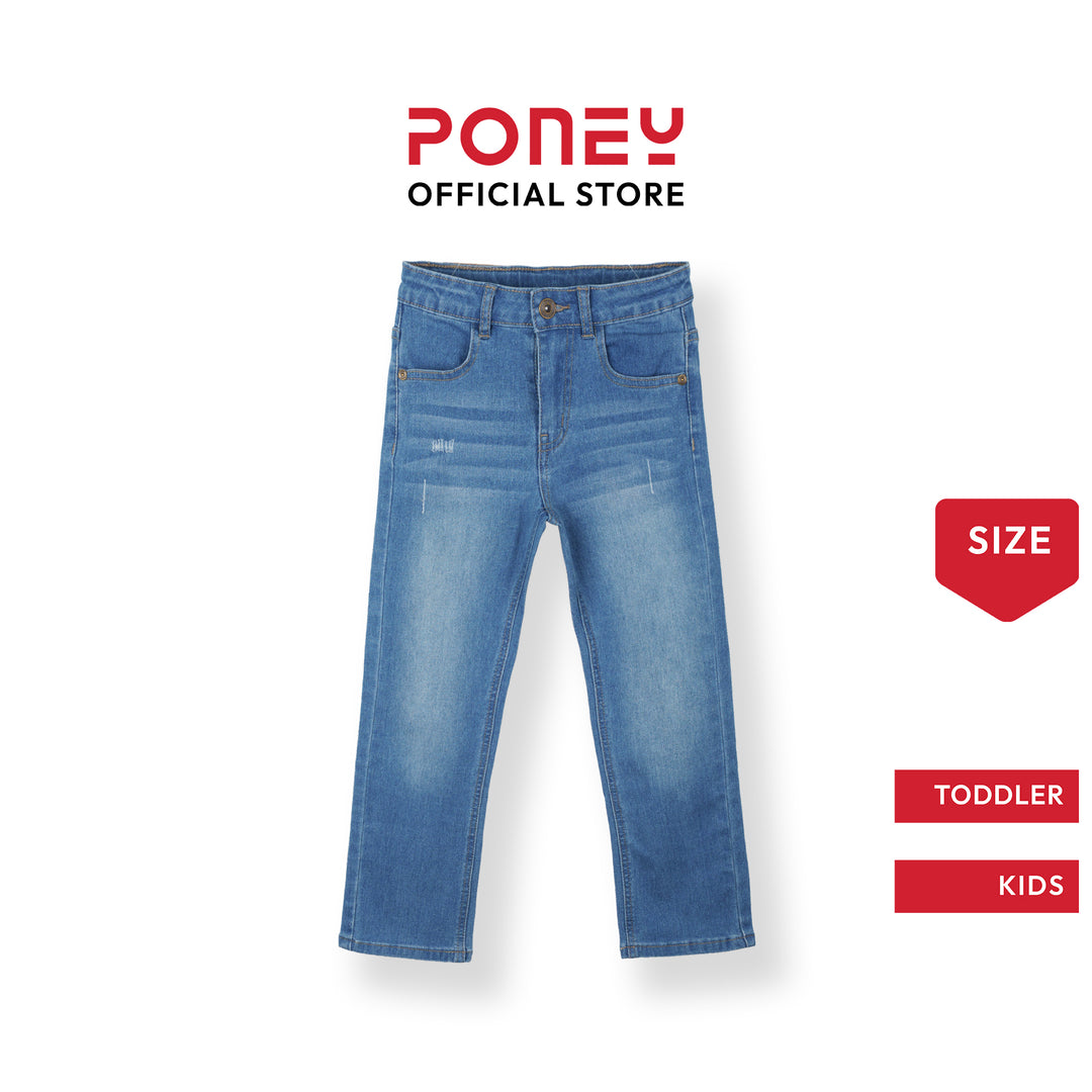 Poney Light Blue Regular Fit Jeans