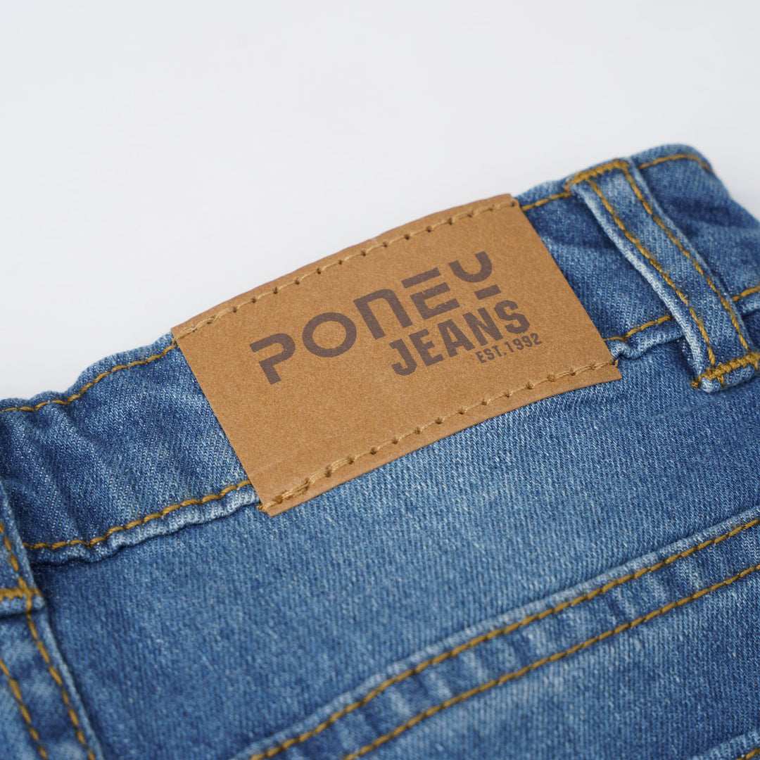 Poney Medium Blue Regular Fit Jeans