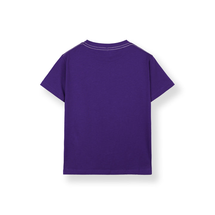 Poney Boys Indigo Purple Iconic Logo Short Sleeve Tee