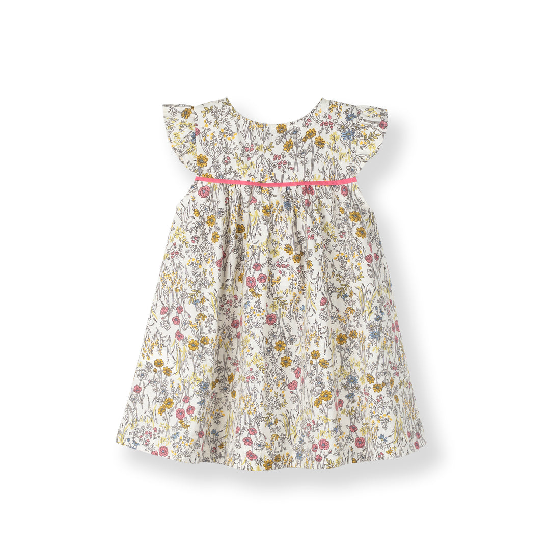 [NEW] Poney Girls Floral 3/4 Sleeve Maxi Dress