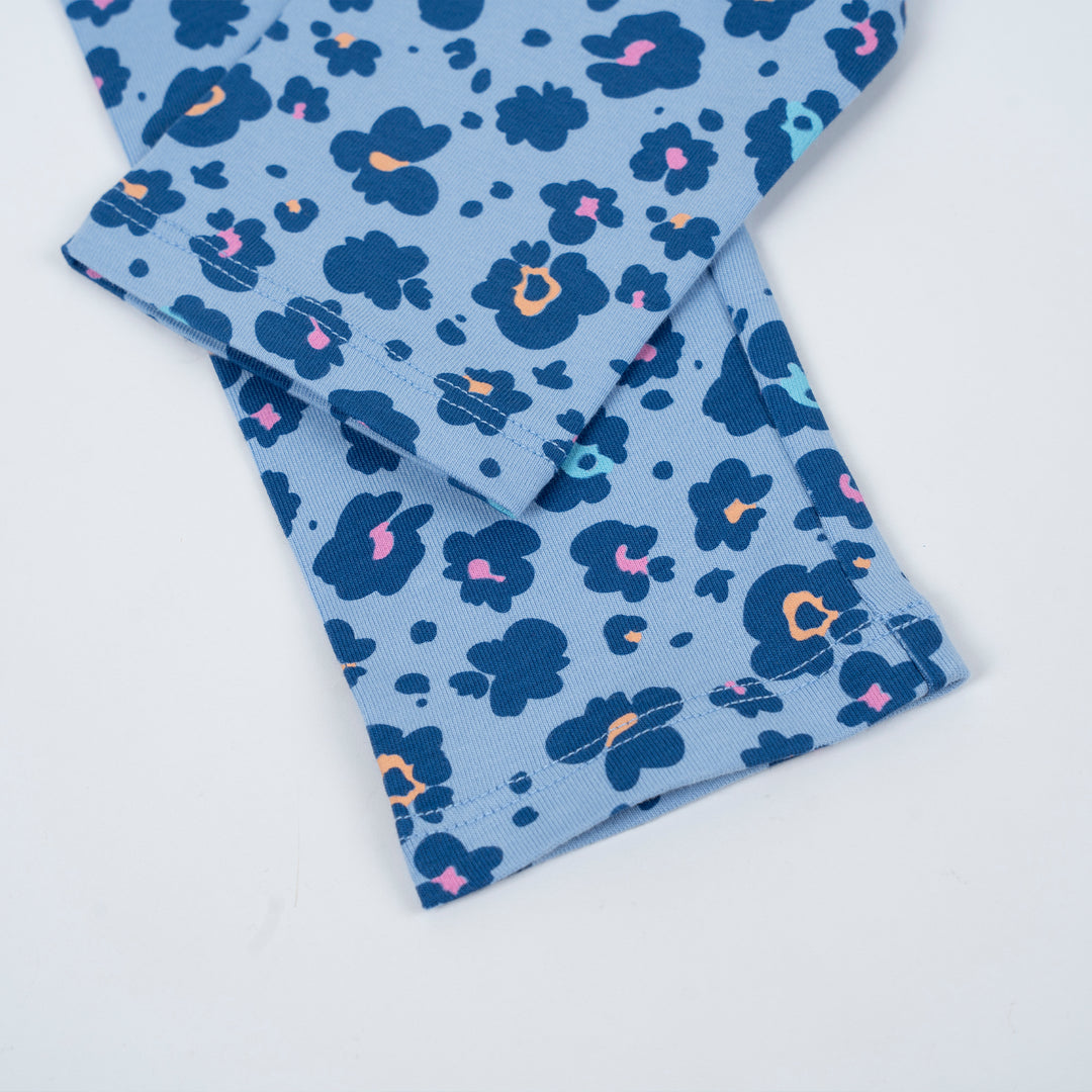 Poney Girls Wild & Whimsy Blue Legging