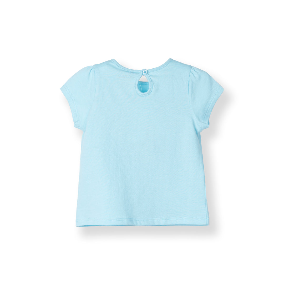 Here Comes The Sun Blue Short Sleeve Tee