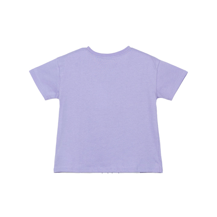 Poney Girls I’m One Cool Cat Short Sleeve Purple Tee