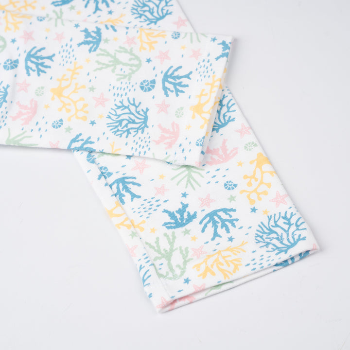 Poney Girls White Ocean Breeze Leggings
