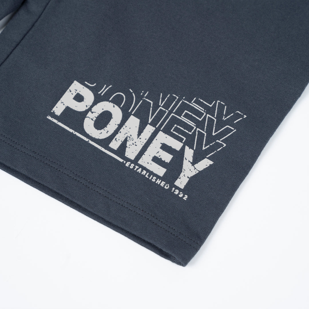 Poney Boys Chill Boy B4 Black Logo Bermuda