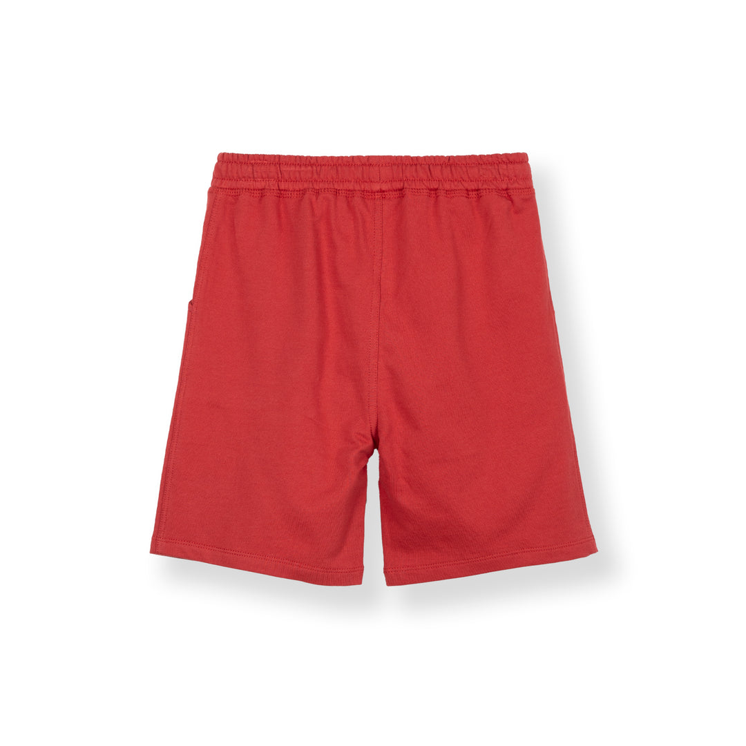 Poney Boys Chill Boy B2 Maroon Logo Bermuda