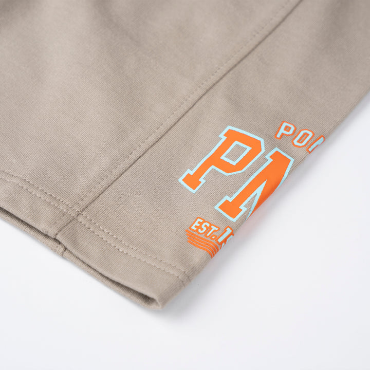 Poney Boys Moon Rock Grey Poney Logo Bermuda