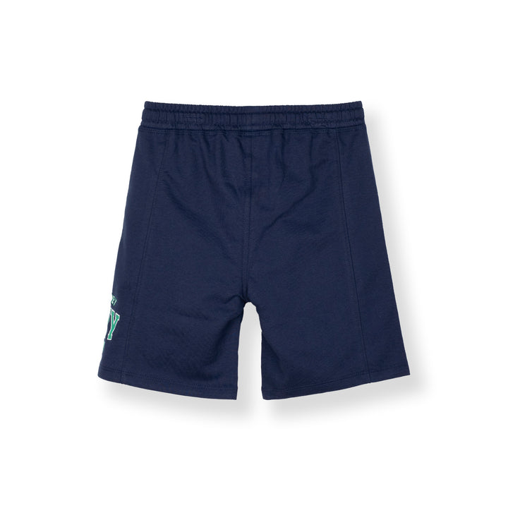 Poney Boys Pageant Blue Navy Poney Logo Bermuda
