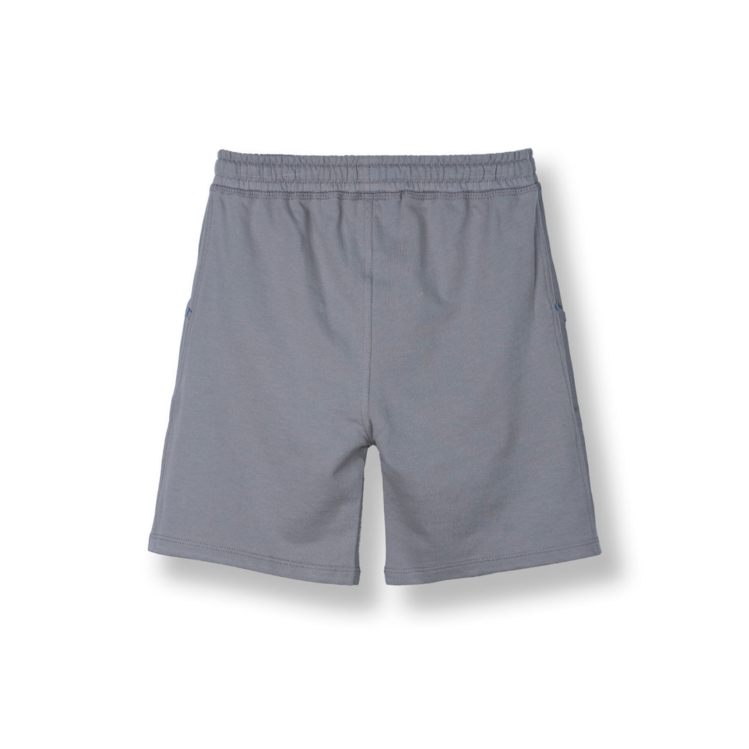 Poney Boys Sliver Filigree Grey Poney Logo Bermuda