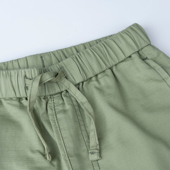 Basic Green Easy Short Pants