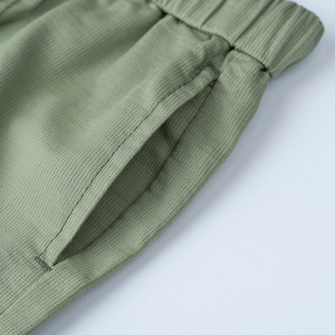 Basic Green Easy Short Pants