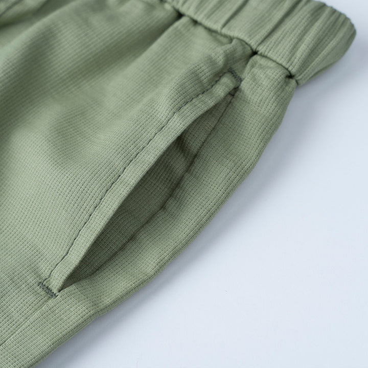 Basic Green Easy Short Pants