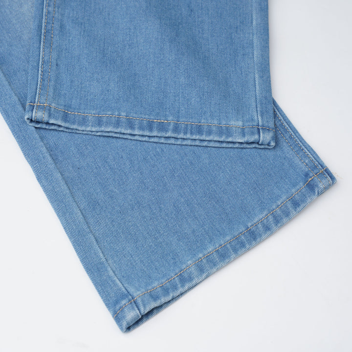Poney Light Blue Loose Fit Jeans