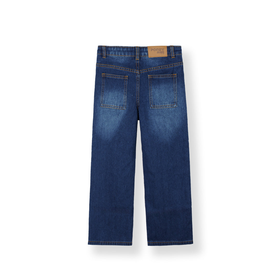 Poney Boys Navy Loose Fit Jeans