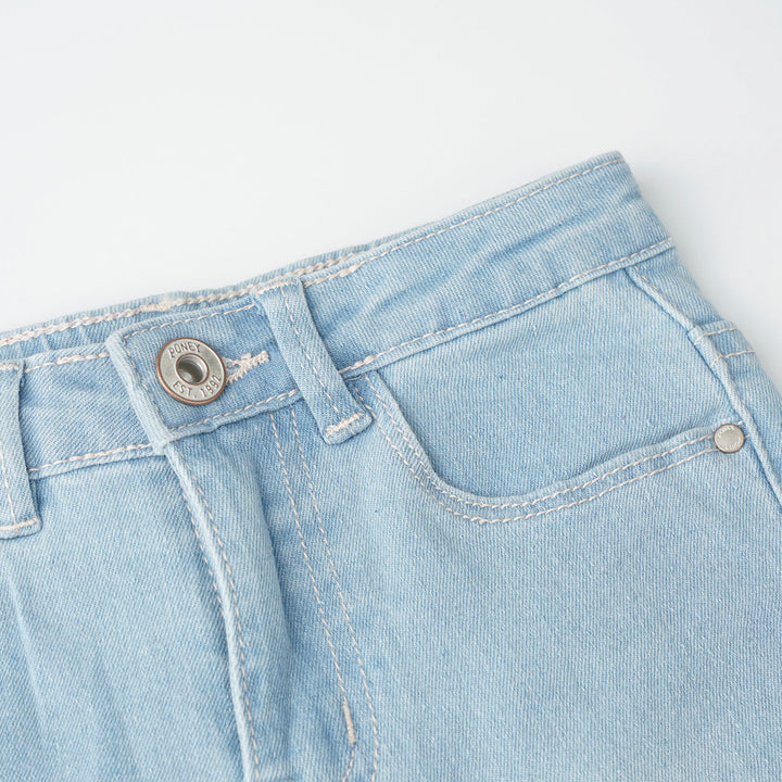 Poney Light Blue Bell Bottom Jeans