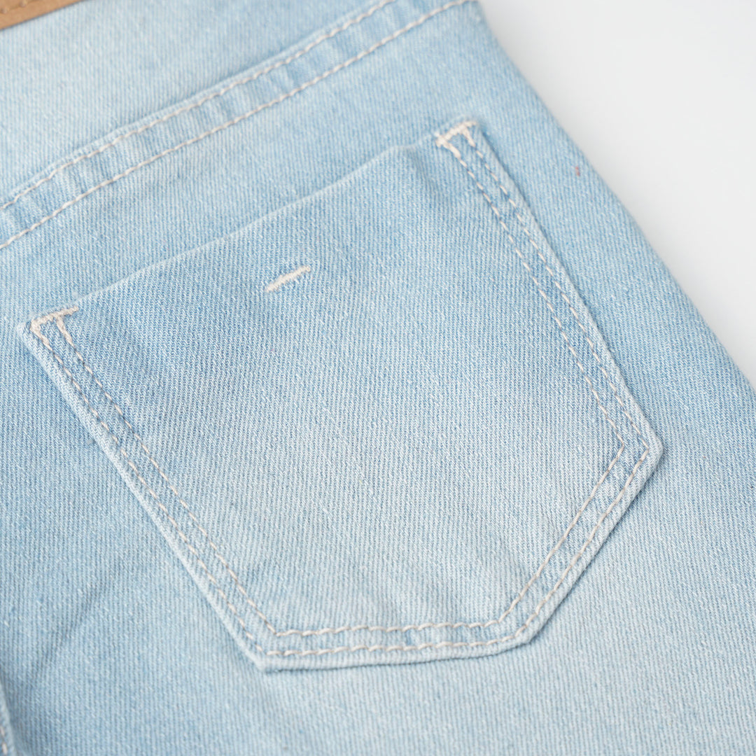 Poney Light Blue Bell Bottom Jeans