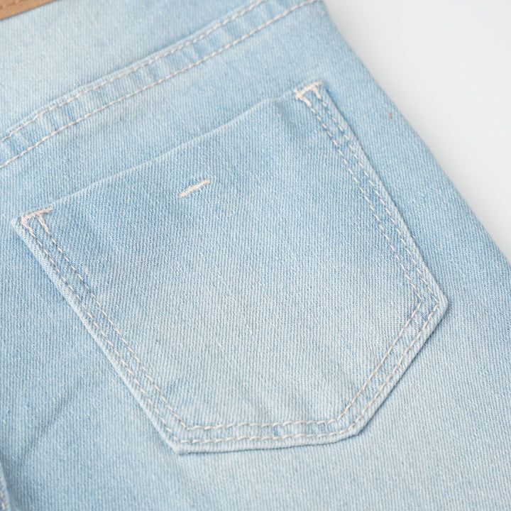 Poney Light Blue Bell Bottom Jeans