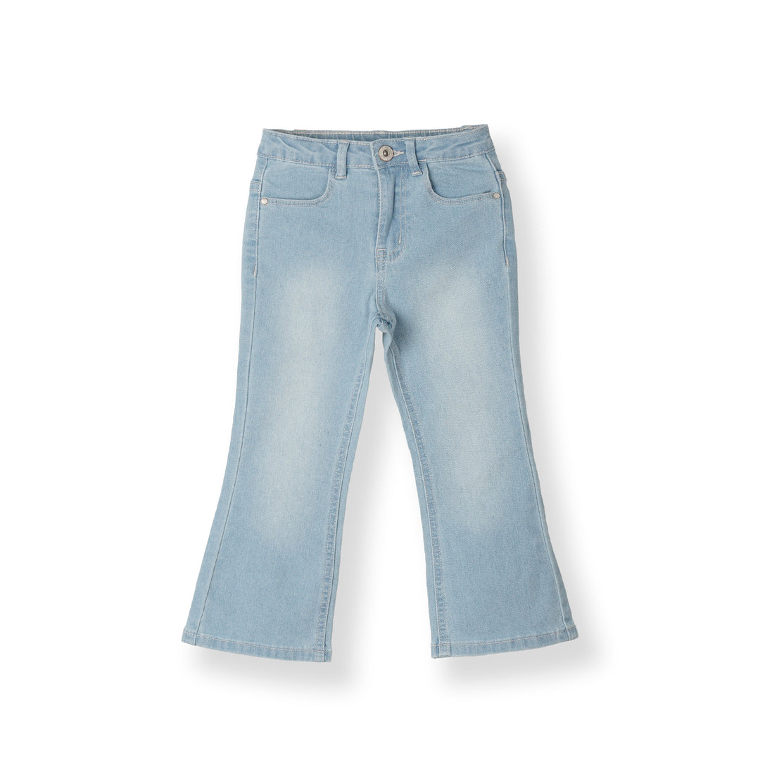 Poney Light Blue Bell Bottom Jeans