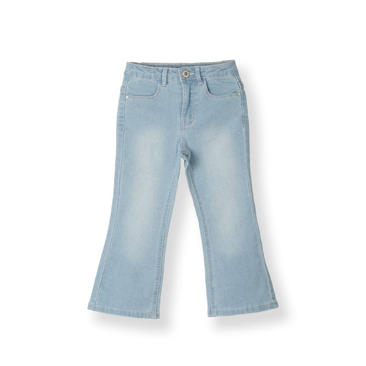 Poney Light Blue Bell Bottom Jeans