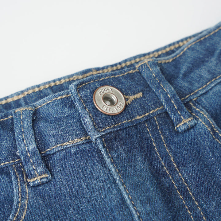 Poney Navy Bell Bottom Jeans