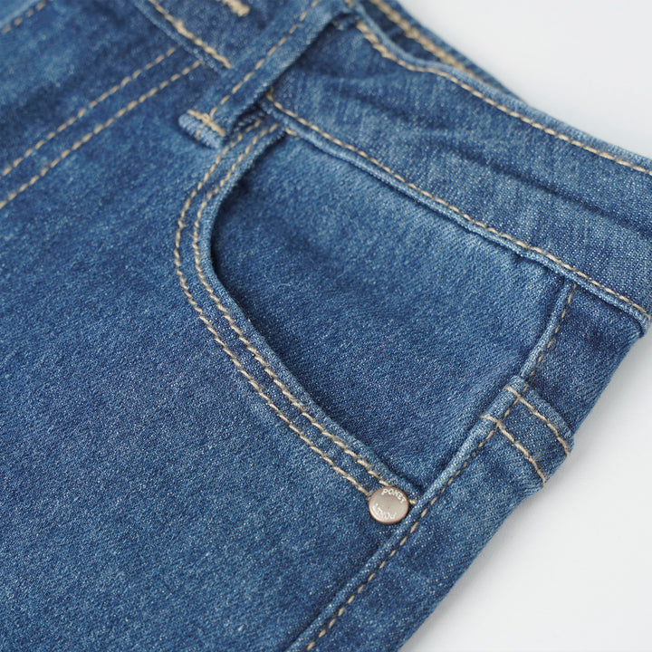 Poney Navy Bell Bottom Jeans