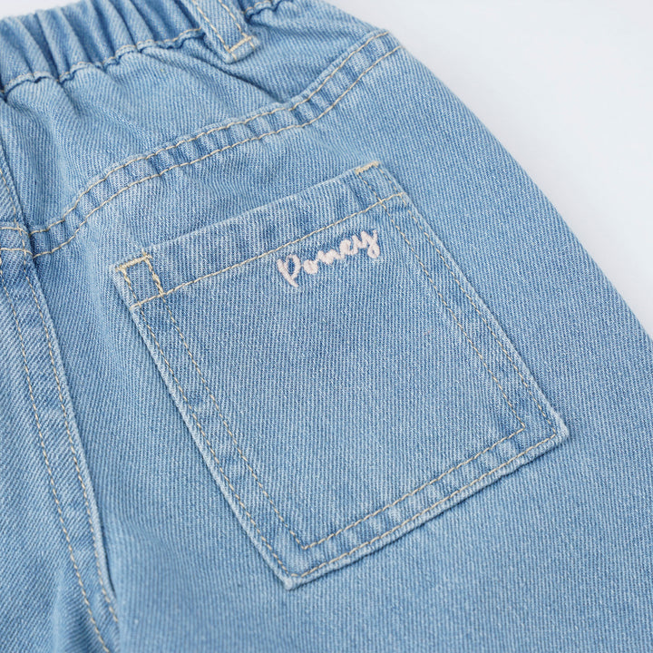 Poney Girls Light Blue Relaxed Fit Jeans