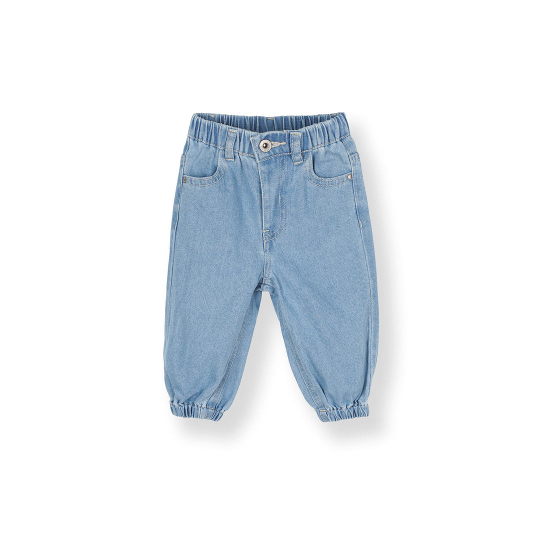 Poney Girls Light Blue Relaxed Fit Jeans