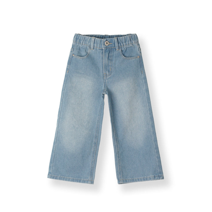 Poney Light Blue Wide Leg Jeans