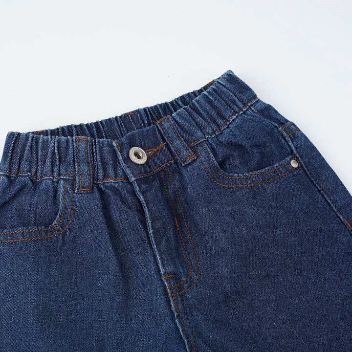 Poney Girls Navy Relaxed Fit Jeans