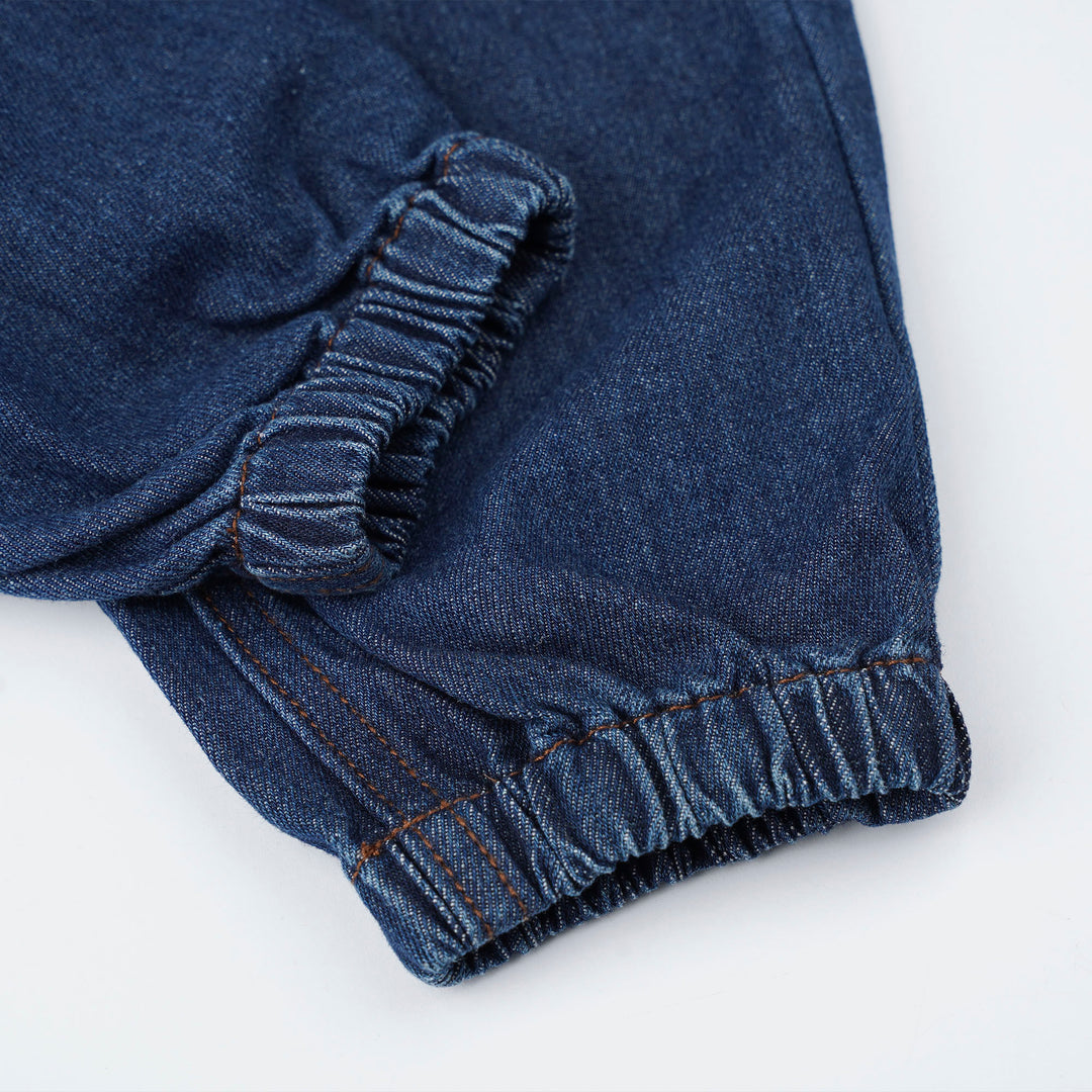 Poney Girls Navy Relaxed Fit Jeans