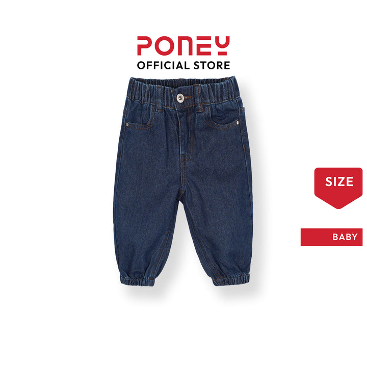 Poney Girls Navy Relaxed Fit Jeans