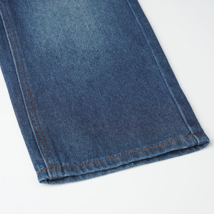 Poney Navy Wide Leg Jeans