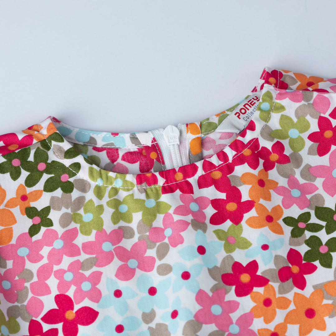 Classic Bloom Short Sleeve Dress