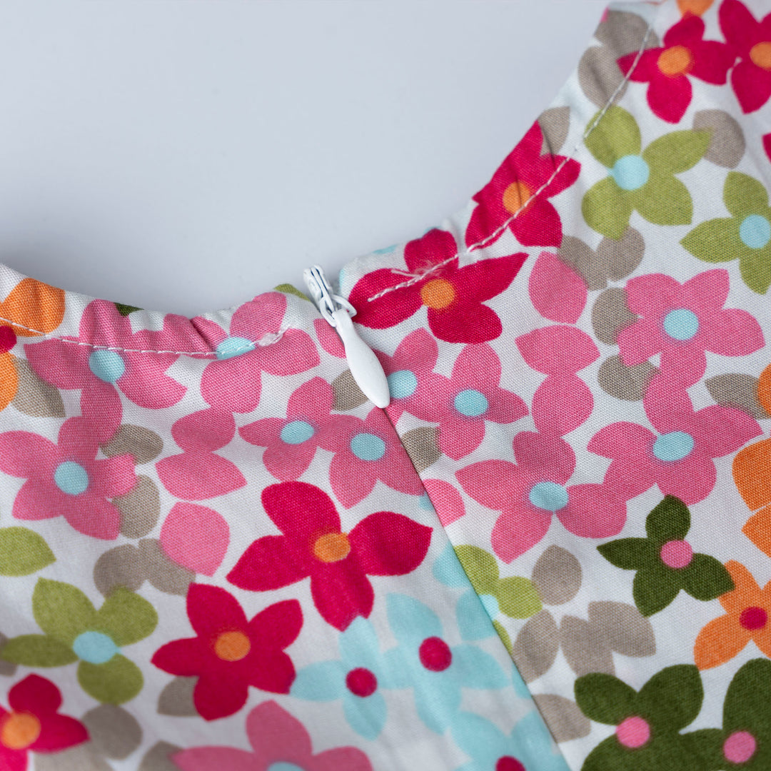 Classic Bloom Short Sleeve Dress